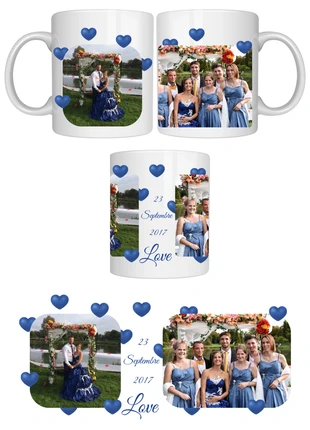 Mug personnalisé mariage, brand: Fait Main, condition: New without tags, €12.00, €13.30 includes Buyer Protection Pro
