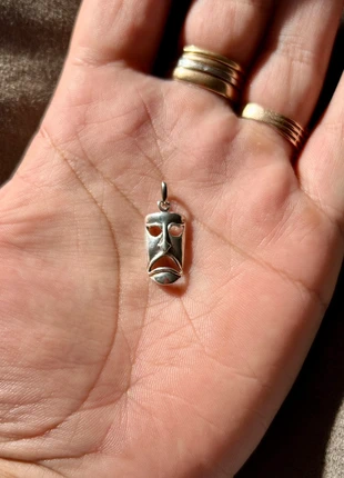 Pendentif masque de théâtre en argent massif, marca: Argent, estado: Muito bom, €23.50, €25.38 inclui Proteção do Comprador Pro