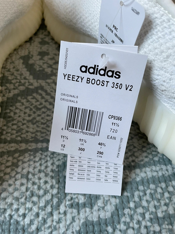 Adidas originals yeezy boost 350 v2 cream white sales