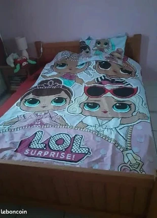 Housse de couette et taie LOL, marque: L.O.L. Surprise, état: Très bon état, taille: Simple (135-150 cm x 200-220 cm), 6,00 €, 7,00 € Protection acheteurs incluse