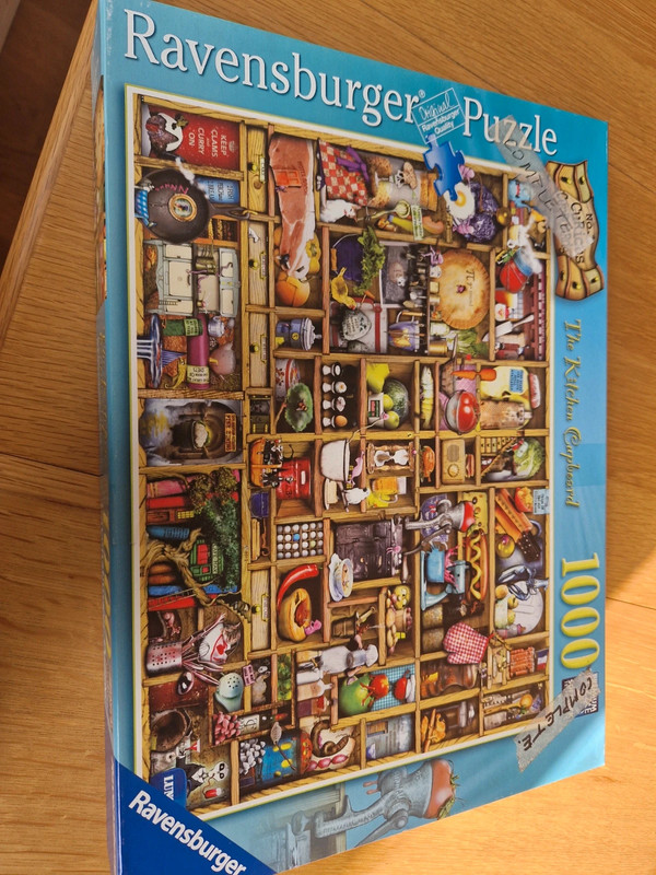 Ravensburger 1000 Piece Jigsaw Puzzle - Kitchen Cupboard - New