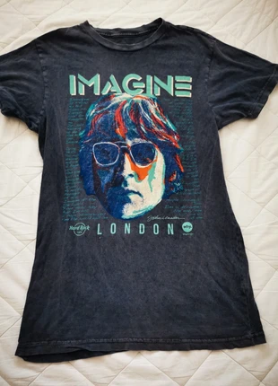 Blue John Lennon T Shirt, brand: sig 37, condition: Very good, size: S / UK 8-10, £6.00, £7.00 includes Buyer Protection