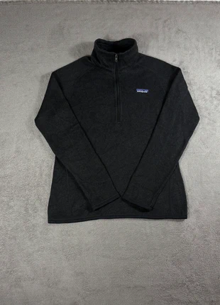 Polaire en 1/4 zip noire Patagonia Better Sweater femme taille S, marque: Patagonia, état: Très bon état, taille: S / 36 / 8, 46,00 €, 49,00 € Protection acheteurs (Pro) incluse