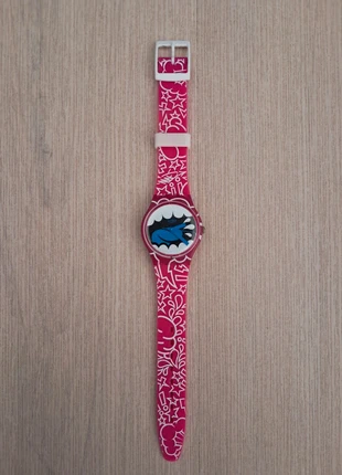 Swatch rosa “Shout Out” Kidrobot 2011, marke: Swatch, zustand: Neu, größe: 39–42 mm, 36,00 €, 38,50 € inklusive Vinted-Käuferschutz