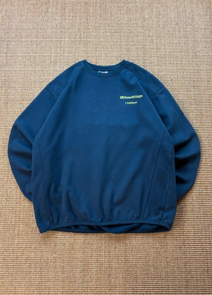 Pull Russell Athletic crewneck bleu marine Smurfit Kappa print workwear vintage 1990s L homme #0393, brand: Russell Athletic, condizioni: Ottime, taglia: L, €30.00, €32.20 include la Protezione acquisti Pro