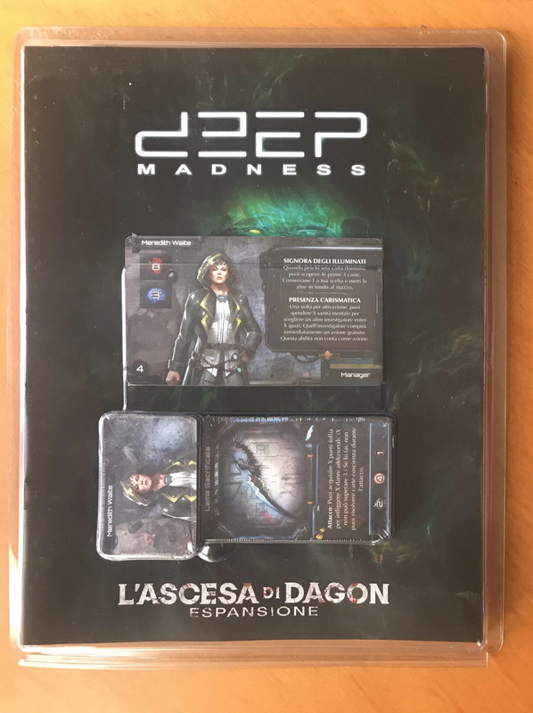 Deep Madness: Rise of Dagon (L'Ascesa di Dagon) + kit di traduzione in italiano - Nuovo - New 2