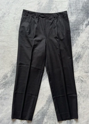 Pantalon de costume Christian Dior Homme noir Super 120’s laine vierge W33 L40, marca: Dior, estado: Muy bueno, tamaño: W33 | ES 42, 169,99 €, 179,19 € Protección al comprador Pro incluida