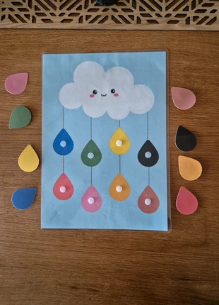 La pluie des couleurs, marca: Montessori, estado: Muito bom, tamanho: Tamanho único, €3.50, €4.38 inclui Proteção do Comprador