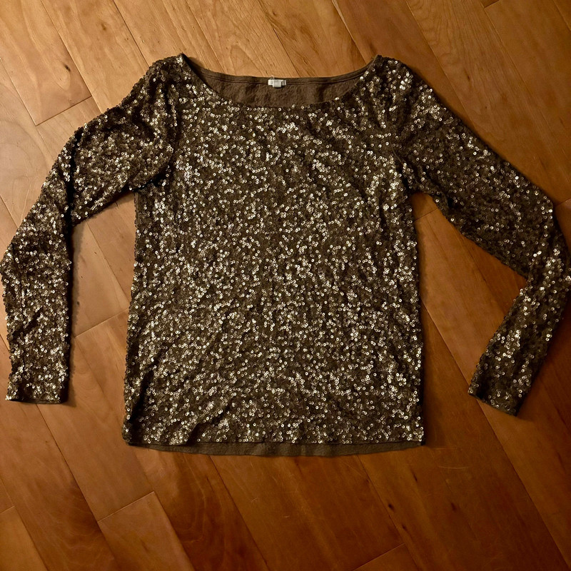 Sequined top 1