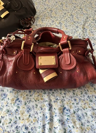 Burgundy Red Chloe Paddington, brand: ChloΓ©, condition: Very good, $545.45, $573.42 includes Buyer Protection