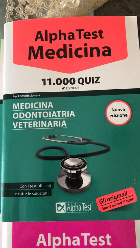 Alpha test veterinaria e medicina