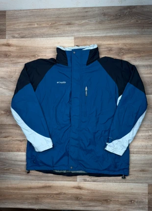 Veste manteau imperméable doudoune Columbia bleu - taille XXL - homme - polyester nylon, marque: Columbia, état: Très bon état, taille: XXL, 28,00 €, 30,10 € Protection acheteurs (Pro) incluse