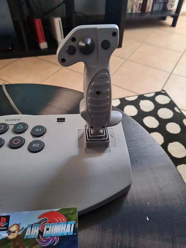 Controller Flightstick joypad aereo per ps1 play station 1 + ace