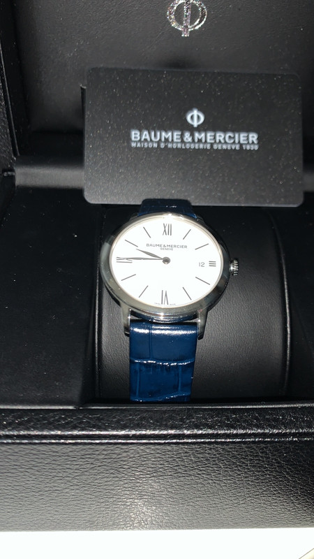 Orologio Nuovissimo con etichetta Logo FCA Mai Usato Baume Mercier