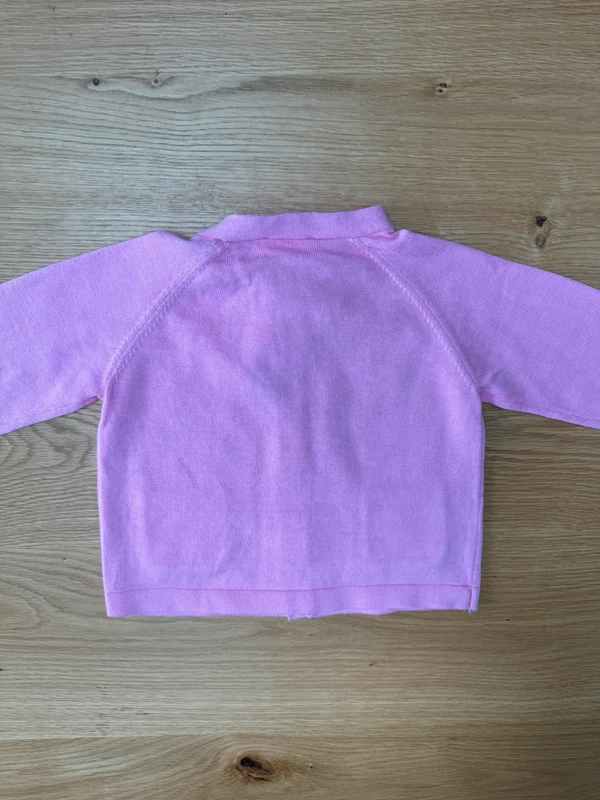 Gilet rose Neuf 100% coton bio - Taille 3 Ans - photo numéro 9