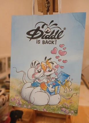 Diddl - Sac papier avec anses Diddl is back 2€, marque: Diddl, état: Neuf sans étiquette, 2,00 €, 2,80 € Protection acheteurs incluse