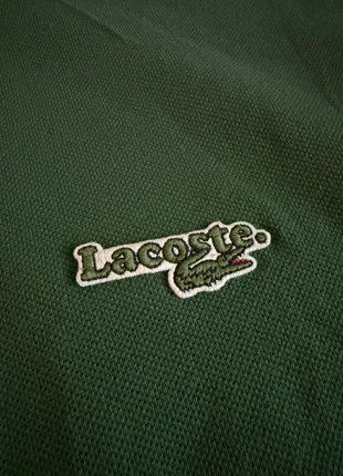 Polo Lacoste – Coton Piqué Vert (Taille M), brand: Lacoste, condition: Very good, size: M, €39.00, €41.65 includes Buyer Protection Pro