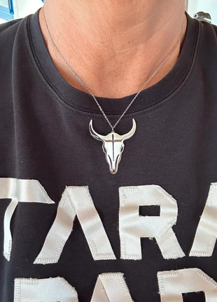 Pendentif Ikita taureau bœuf, marque: Ikita, état: Très bon état, 10,00 €, 11,20 € Protection acheteurs incluse