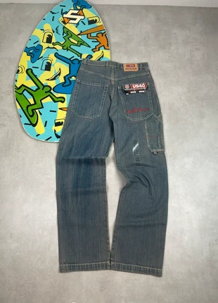 Jeans coupe droite pantalon à jambes larges skater broek JNCO vintage dressing Y2K, marque: Vintage Dressing, état: Très bon état, taille: W28 | FR 38, 26,90 €, 28,95 € Protection acheteurs incluse