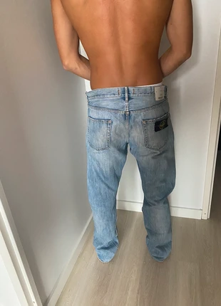 Jean homme Stone Island très bon état bleu clair, marke: Stone Island, zustand: Sehr gut, größe: W24 | DE 40, 99,00 €, 104,65 € inklusive Vinted-Käuferschutz