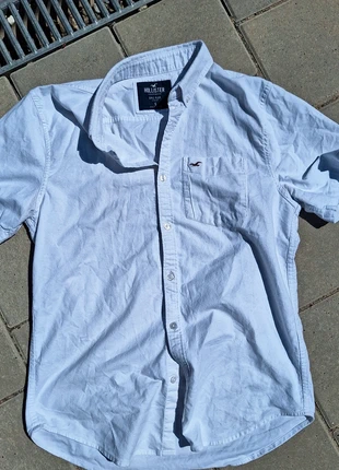 White Unisex short sleeve shirt Hollister, marca: Hollister, estado: Muy bueno, tamaño: M, 4,99 €, 5,94 € Protección al comprador incluida