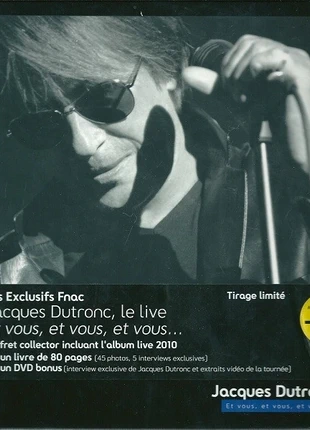 Jacques Dutronc et vous, et vous, et vous live cd & dvd, estado: Nuevo sin etiquetas, 14,99 €, 16,44 € Protección al comprador incluida