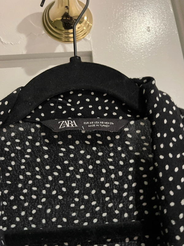 Zara polkadot romper dress 3