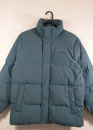 Veste/manteau/doudoune matelassée chaude hiver carhartt bleu ciel :danville jacket taille S/XS, brand: Carhartt, condizioni: Nuovo senza cartellino, taglia: S, €80.00, €84.70 include la Protezione acquisti