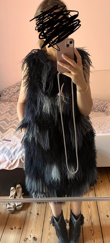 Sonia rykiel clearance fur coat