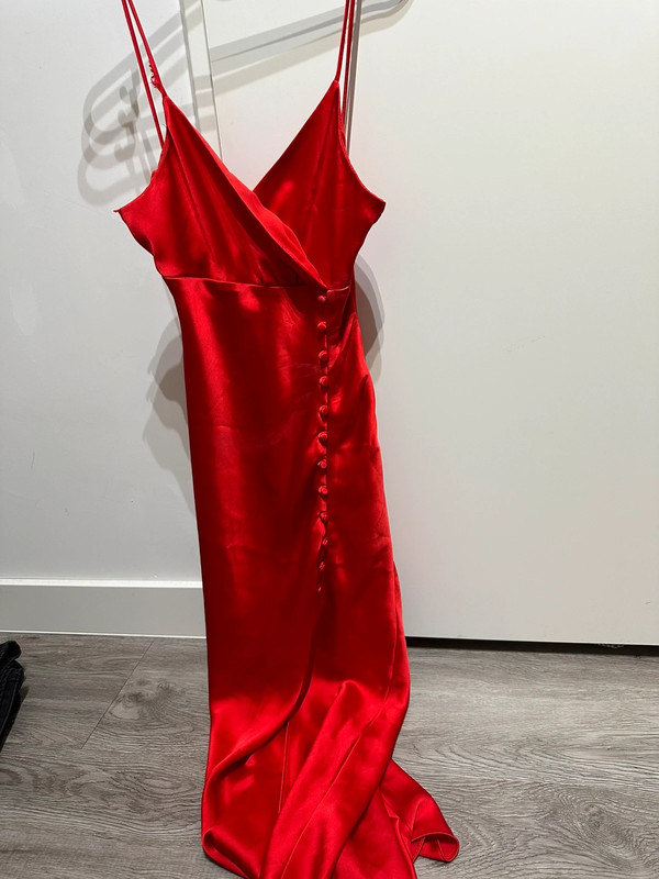 Zara jurk rood 1