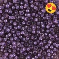 10gr rocailles Miyuki 11 fancy lined lavender 2264, brand: Miyuki, condizioni: Ottime, €1.50, €2.28 include la Protezione acquisti