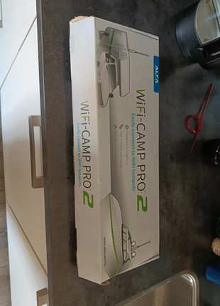 Wifi camp pro 2, merk: alfa network, staat: Heel goed, 50,00 €, 53,20 € inclusief Kopersbescherming
