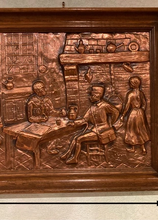 Tableau cuivre et bois, marca: made in France, estado: Muy bueno, 10,00 €, 11,20 € Protección al comprador incluida