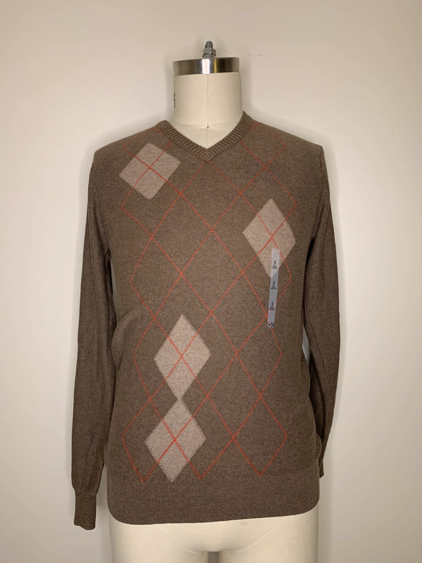Old navy argyle sweater deals