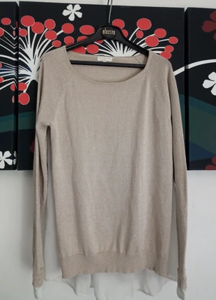 Pull léger et voilage pour dames, marque: Grain de Malice, état: Très bon état, taille: S / 36 / 8, 4,00 €, 4,90 € Protection acheteurs incluse