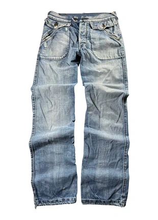 Jeans Large Vintage Dressing Y2K Bleu Ciel - Taille W29, marca: Vintage Dressing, estado: Bueno, tamaño: W29 | ES 38, 19,00 €, 20,65 € Protección al comprador incluida