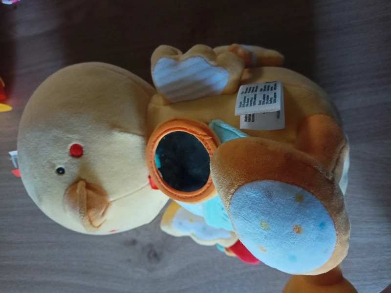 Peluche poussin tout doux et multi activités 4