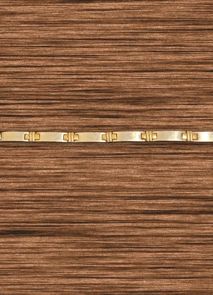 Bracelet homme acier inoxydable argenté et doré 19 CM, estado: Muito bom, €7.20, €8.26 inclui Proteção do Comprador