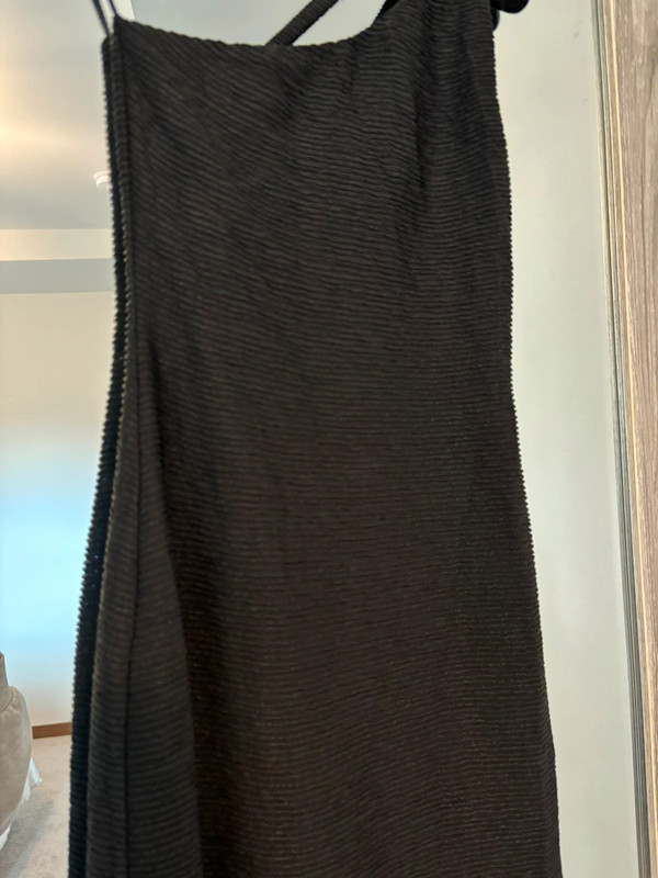 Black midi dress 5