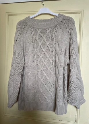 Pull torsades, marca: sansnom., estado: Novo sem etiquetas, tamanho: XXXL / 46 / 18, €5.00, €5.95 inclui Proteção do Comprador