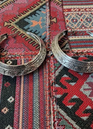 Boucle d'oreille couleur argent métal créole inde india boheme bohemian hippie ethnique neuf, marke: Boheme, zustand: Neu, 12,00 €, 13,30 € inklusive Vinted-Käuferschutz