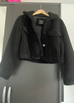 Veste moutmout noire, brand: Bershka, condizioni: Ottime, taglia: M / IT 42 / EU 38, €10.00, €11.20 include la Protezione acquisti