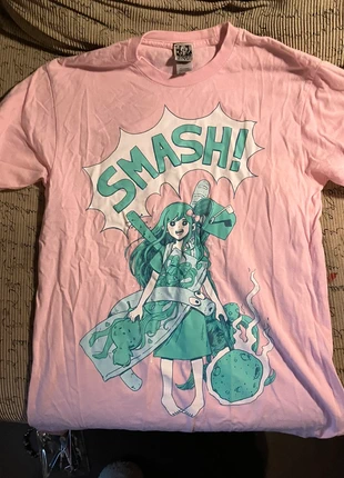 Aubrey “SMASH!” T-shirt Omori Omocat, merk: omocat, staat: Heel goed, maat: M / 38 / 10, € 30,00, € 32,20 inclusief Kopersbescherming