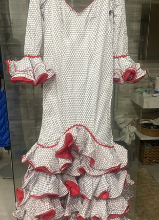 Traje flamenca, marque: Flamenca, état: Très bon état, taille: L / 40 / 12, 60,00 €, 63,70 € Protection acheteurs incluse