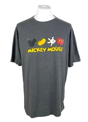 Disneyland T Shirt Grey XXL Mickey Mouse Oversized Vintage T Shirt Graphic TV, brand: Disney, condition: Very good, size: XL, £9.99, £11.19 includes Buyer Protection Pro