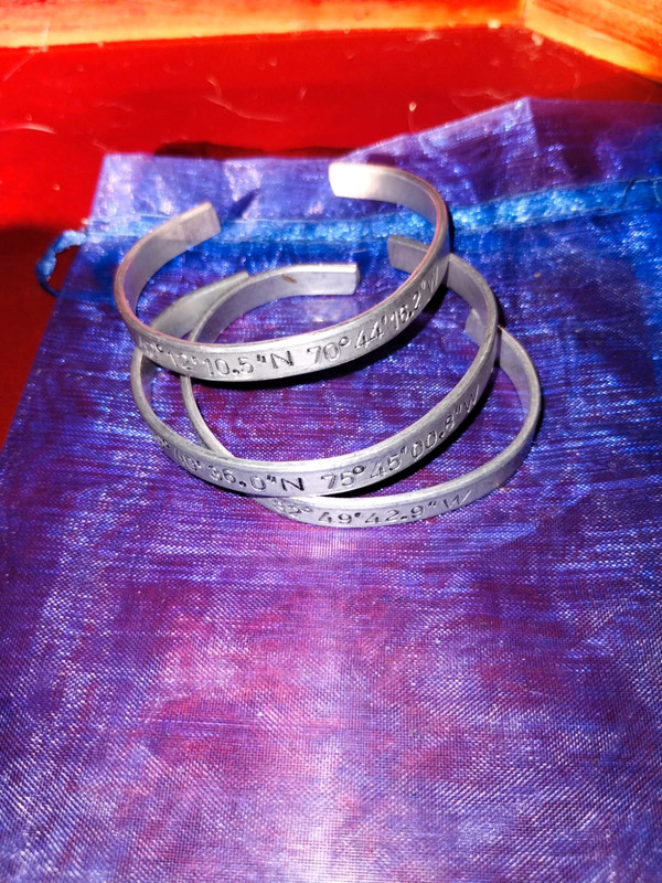 Three very beautiful vintage friendship bracelets