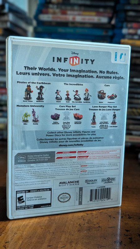 Infinity Game with Amiibo Figurines and Disks 4