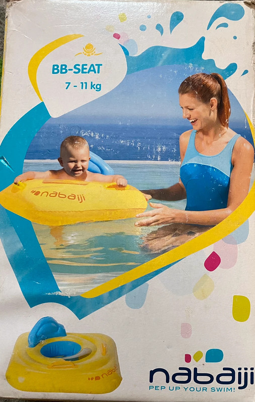 Bouée de piscine gonflable avec siège pour bébé de 7-11 kg - Decathlon