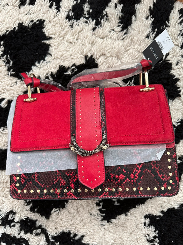 Snake sales bag topshop