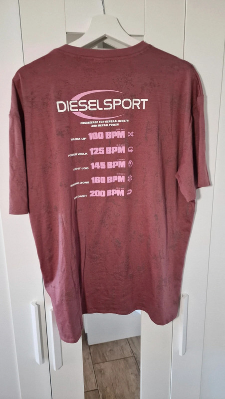 Diesel Sport T-shirt Gr.L Neu Damen 2